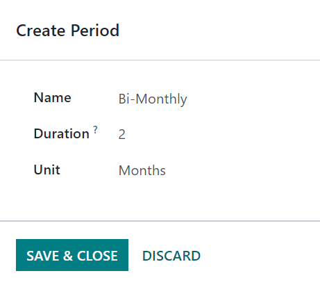 Custom time period pop-up form in SotaERP Sales.