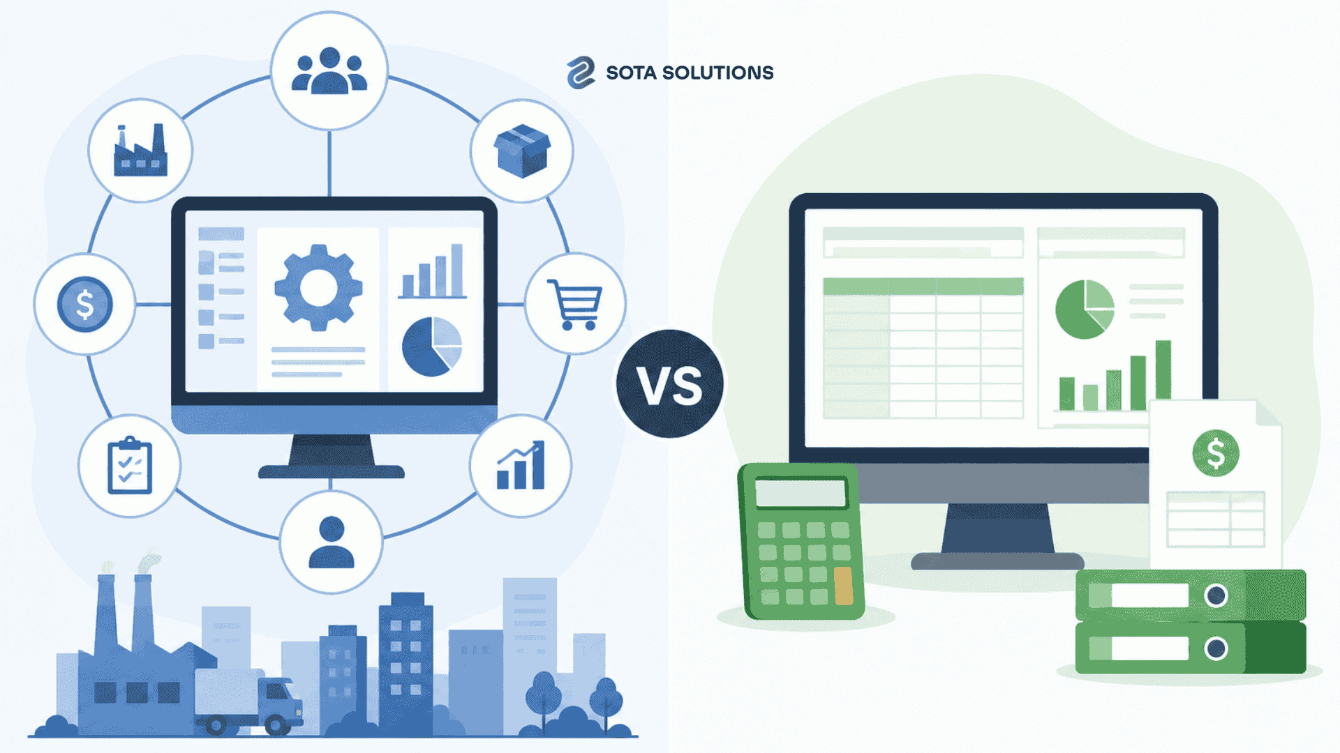 ERP vs. Accounting software: Key differences and When to upgrade?