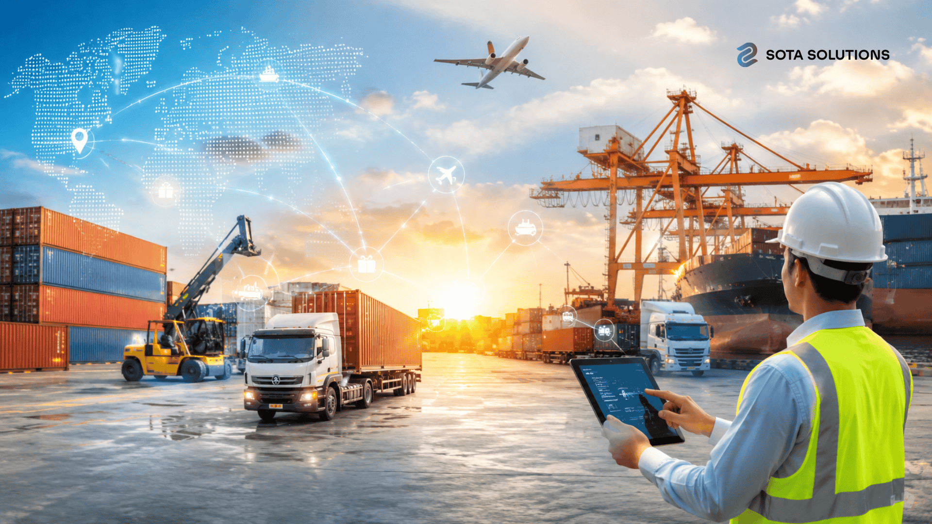 Lộ trình 5 bước chuyển đổi số ngành logistics thành công cho chủ DN
